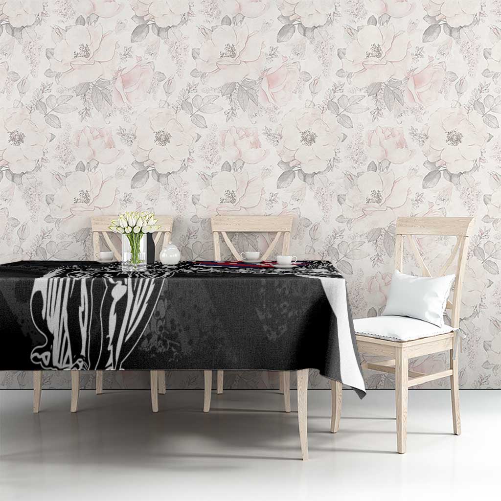 Hawaii King Flag Tablecloth Hawaiian Maile Lei - Polynesian Pride