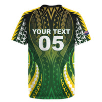 Custom Cook Islands Rugby Rugby Jersey Unique Style Green Version - Polynesian Pride
