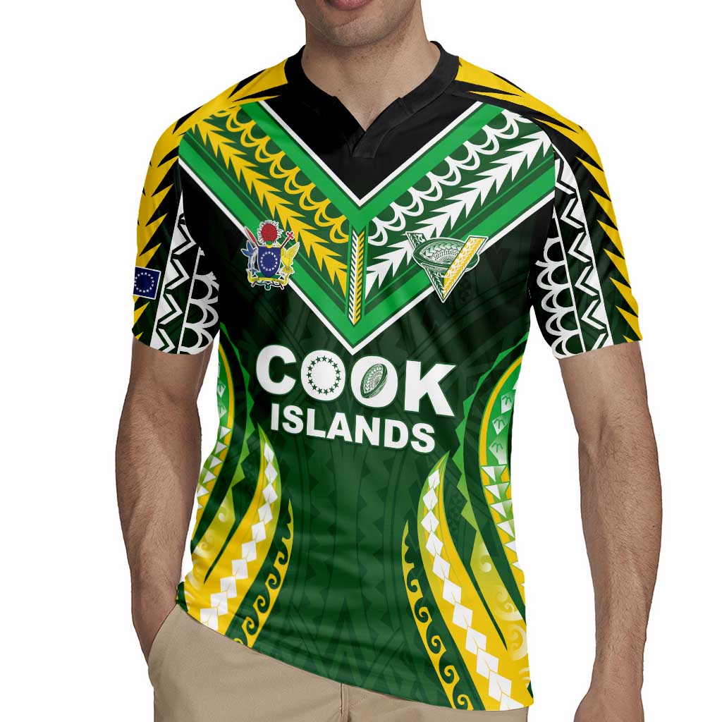 Custom Cook Islands Rugby Rugby Jersey Unique Style Green Version - Polynesian Pride