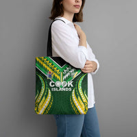 Cook Islands Rugby Tote Bag Unique Style Green Version - Polynesian Pride