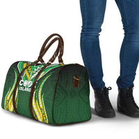 Cook Islands Rugby Travel Bag Unique Style Green Version - Polynesian Pride
