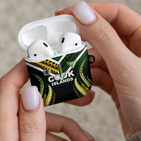 Cook Islands Rugby AirPods Case Unique Style Black Version - Polynesian Pride