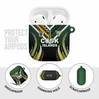Cook Islands Rugby AirPods Case Unique Style Black Version - Polynesian Pride