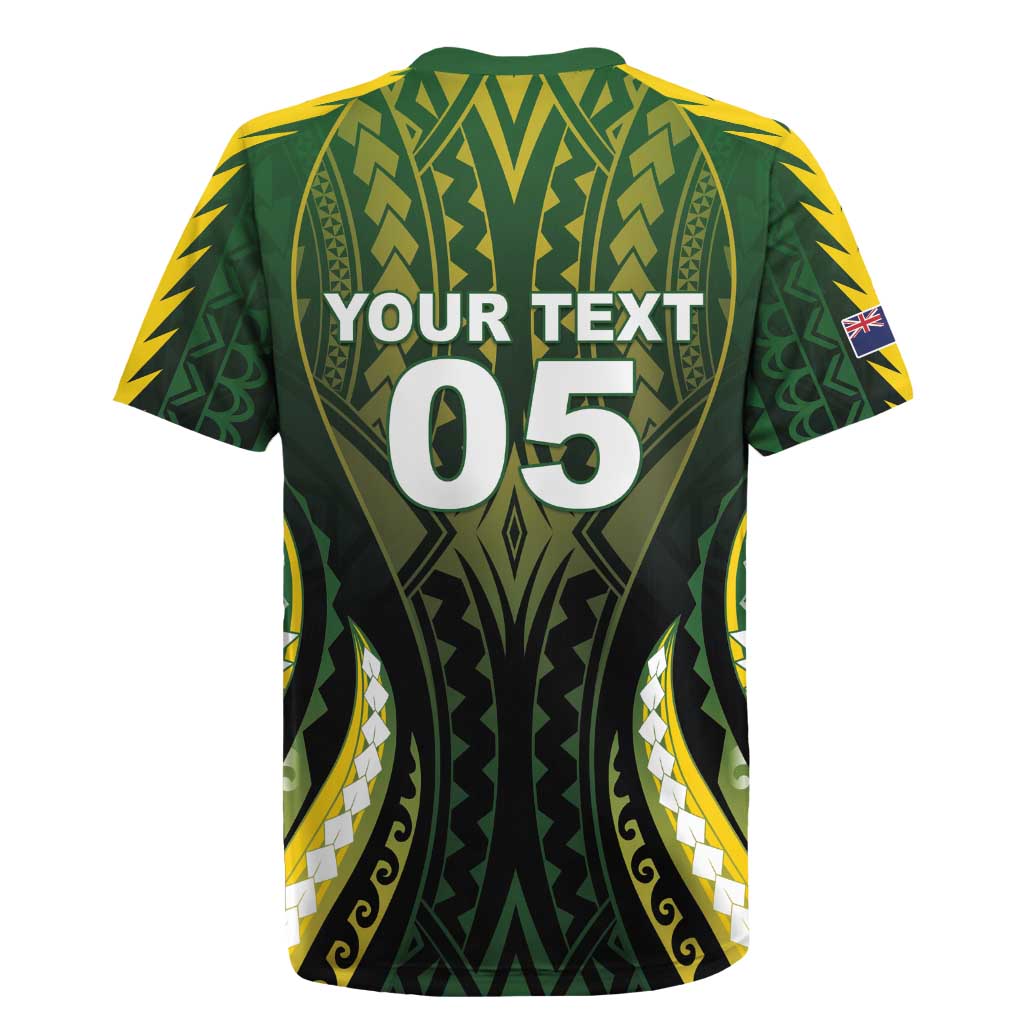 Custom Cook Islands Rugby Rugby Jersey Unique Style Black Version - Polynesian Pride