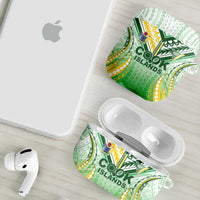 Cook Islands Rugby AirPods Case Unique Style White Version - Polynesian Pride
