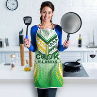 Cook Islands Rugby Apron Unique Style White Version - Polynesian Pride