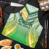 Cook Islands Rugby Apron Unique Style White Version - Polynesian Pride