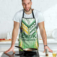Cook Islands Rugby Apron Unique Style White Version - Polynesian Pride