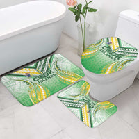 Cook Islands Rugby Bathroom Set Unique Style White Version - Polynesian Pride