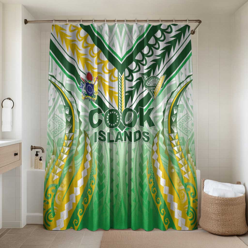 Cook Islands Rugby Bathroom Set Unique Style White Version - Polynesian Pride