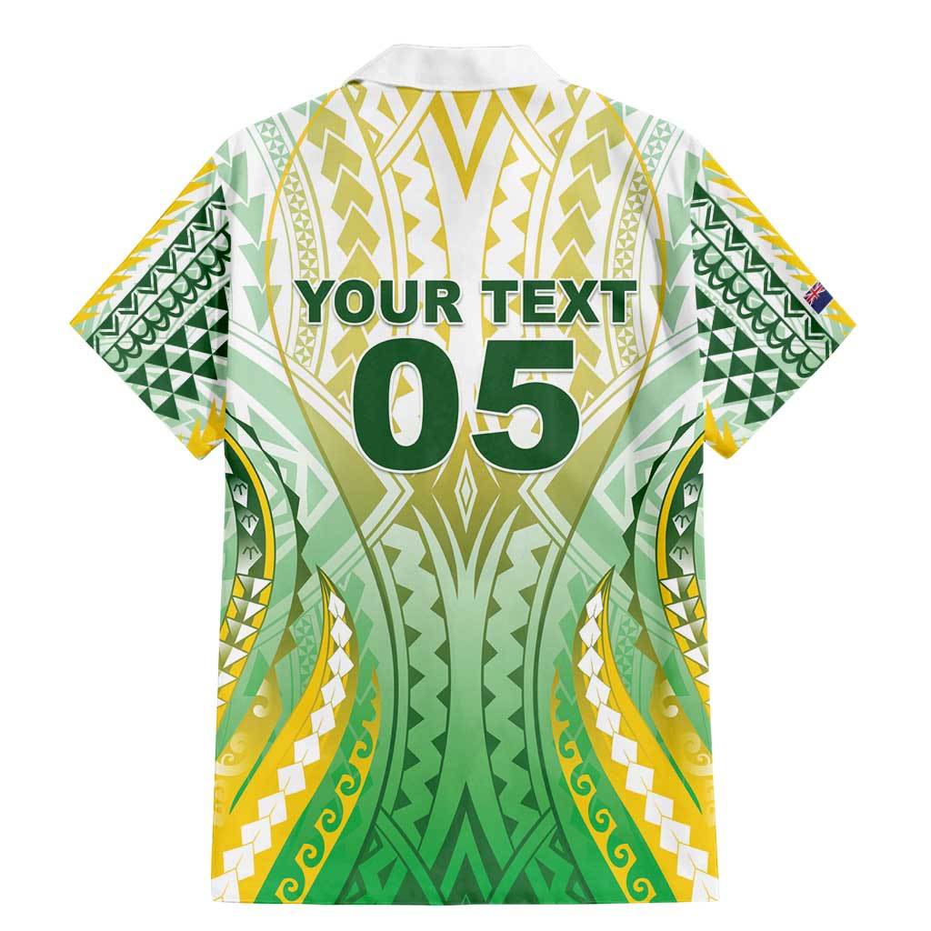 Custom Cook Islands Rugby Family Matching Mermaid Dress and Hawaiian Shirt Unique Style White Version - Polynesian Pride