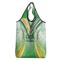 Cook Islands Rugby Grocery Bag Unique Style White Version - Polynesian Pride