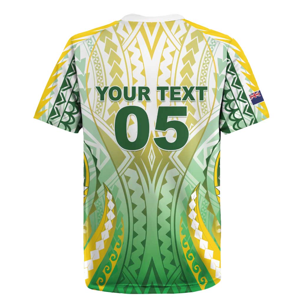 Custom Cook Islands Rugby Rugby Jersey Unique Style White Version - Polynesian Pride