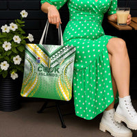 Cook Islands Rugby Tote Bag Unique Style White Version - Polynesian Pride