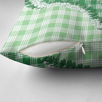 Green Hawaii Palaka Pillow Cover Hawaiian Honohono Lei LT05 - Polynesian Pride
