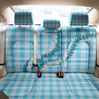 Blue Hawaii Palaka Back Car Seat Cover Hawaiian Honohono Lei