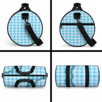 Blue Hawaii Palaka Duffle Bag Hawaiian Honohono Lei LT05 - Polynesian Pride