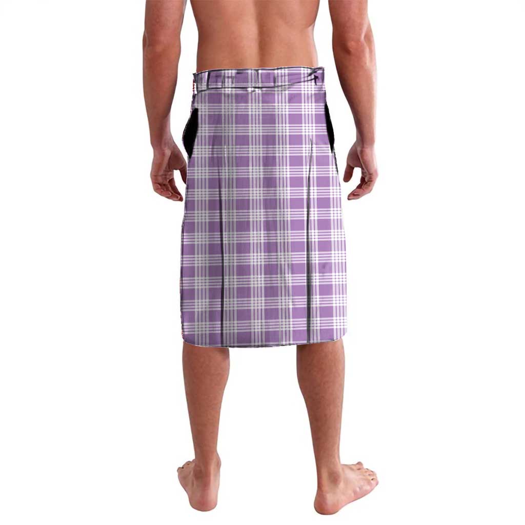 Violet Hawaii Palaka Lavalava Hawaiian Honohono Lei