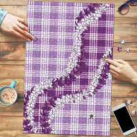 Violet Hawaii Palaka Puzzle Hawaiian Honohono Lei