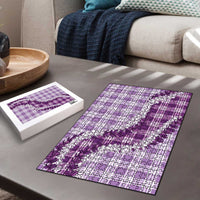 Violet Hawaii Palaka Puzzle Hawaiian Honohono Lei