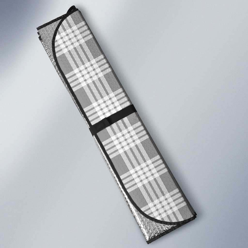 Gray Hawaii Palaka Auto Sun Shade Hawaiian Honohono Lei