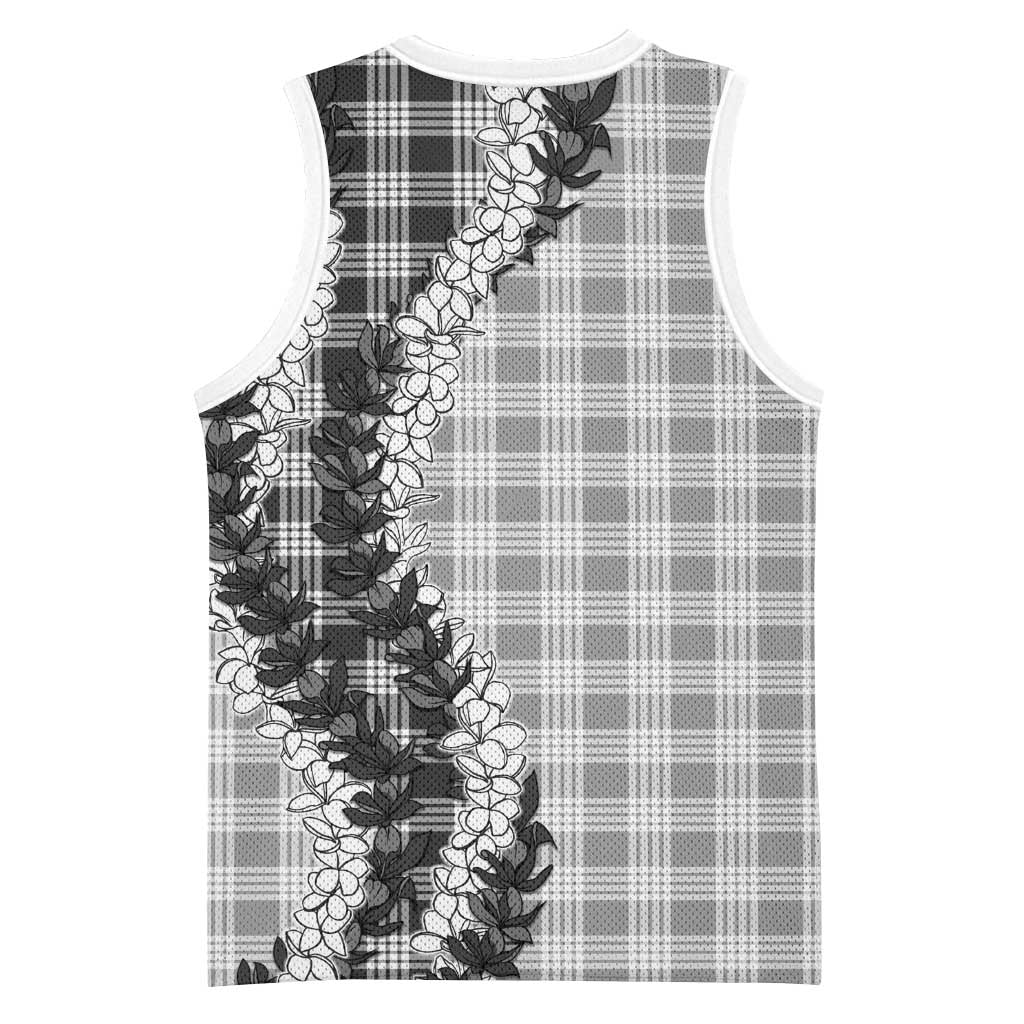 Gray Hawaii Palaka Basketball Jersey Hawaiian Honohono Lei