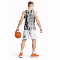 Gray Hawaii Palaka Basketball Jersey Hawaiian Honohono Lei
