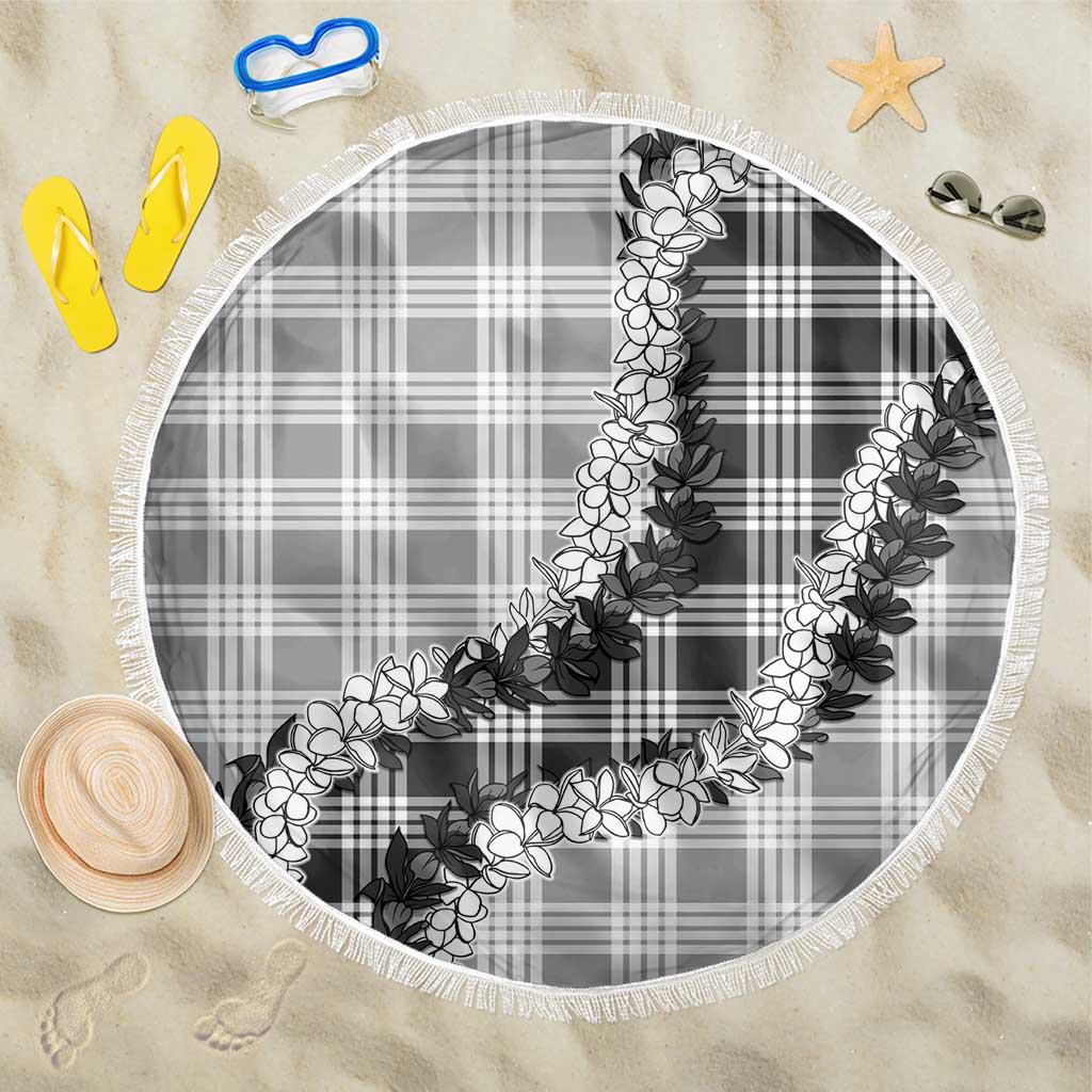 Gray Hawaii Palaka Beach Blanket Hawaiian Honohono Lei
