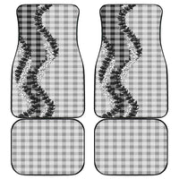 Gray Hawaii Palaka Car Mats Hawaiian Honohono Lei LT05 - Polynesian Pride