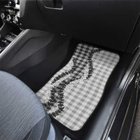 Gray Hawaii Palaka Car Mats Hawaiian Honohono Lei LT05 - Polynesian Pride