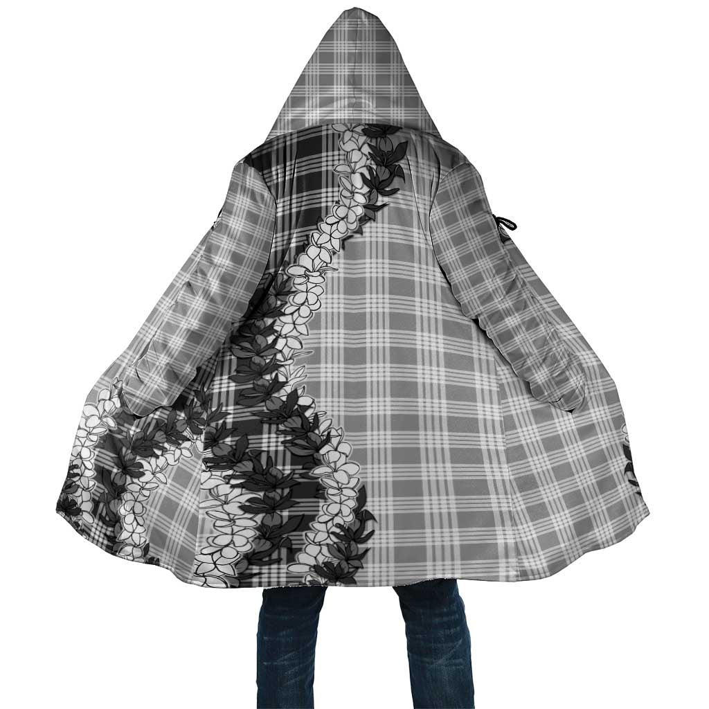 Gray Hawaii Palaka Cloak Hawaiian Honohono Lei