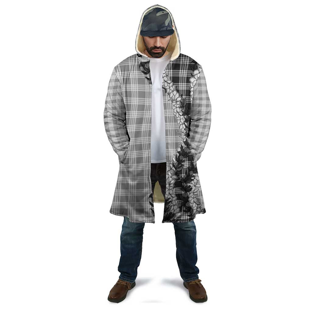 Gray Hawaii Palaka Cloak Hawaiian Honohono Lei