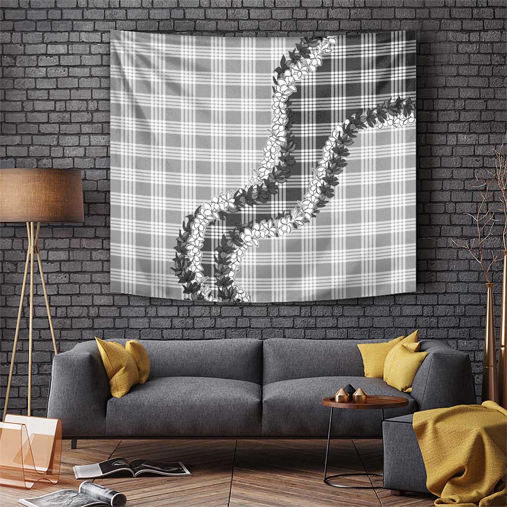 Gray Hawaii Palaka Tapestry Hawaiian Honohono Lei LT05 Gray - Polynesian Pride