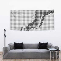 Gray Hawaii Palaka Tapestry Hawaiian Honohono Lei LT05 - Polynesian Pride