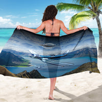 New Zealand Wanaka Air Show Sarong With Maori Pattern