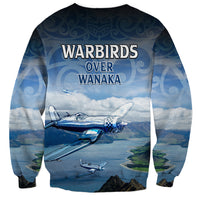 New Zealand Wanaka Air Show Sweatshirt With Maori Pattern
