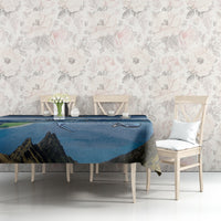 New Zealand Wanaka Air Show Tablecloth With Maori Pattern