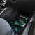 New Zealand Marathon Car Mats Silver Fern Paua Shell Simple Style