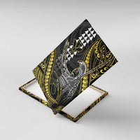 Hawaii King Kamehameha The Great Canvas Wall Art Gold Tribal Tattoo