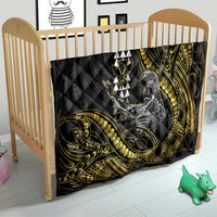 Hawaii King Kamehameha The Great Quilt Gold Tribal Tattoo