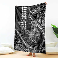 Hawaii King Kamehameha The Great Blanket Black Tribal Tattoo