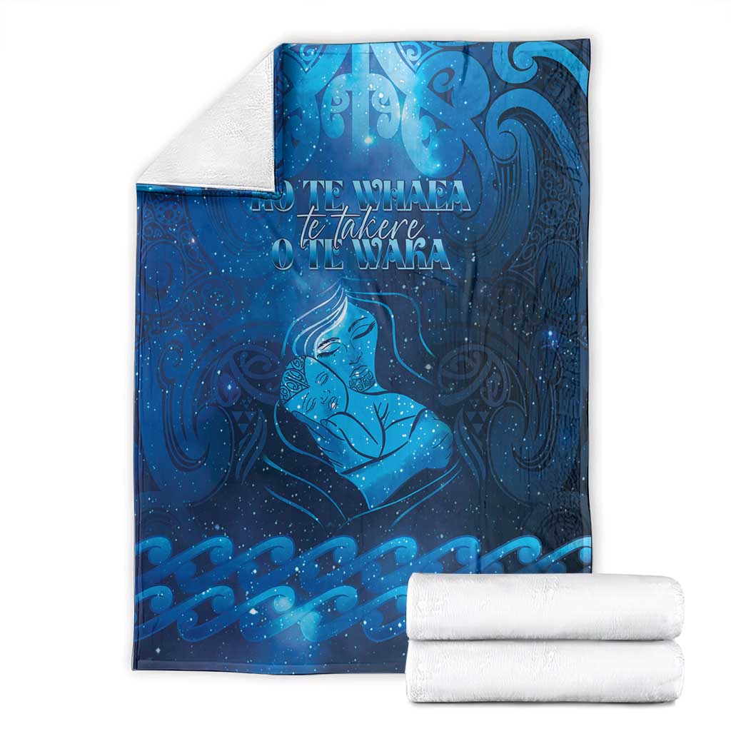 New Zealand Mother's Day Blanket Ko Te Whaea Te Takere O Te Waka