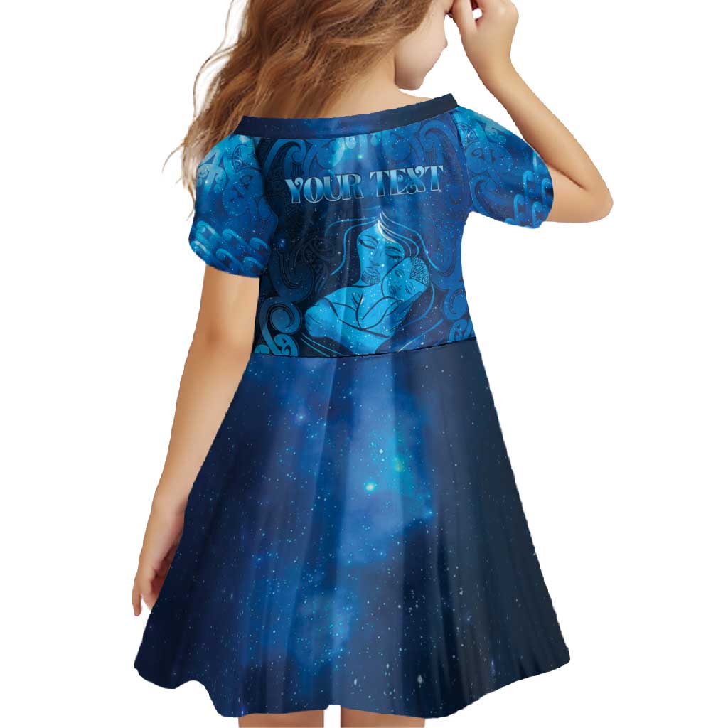 Personalised New Zealand Mother's Day Family Matching Summer Maxi Dress and Hawaiian Shirt Ko Te Whaea Te Takere O Te Waka LT05 - Polynesian Pride