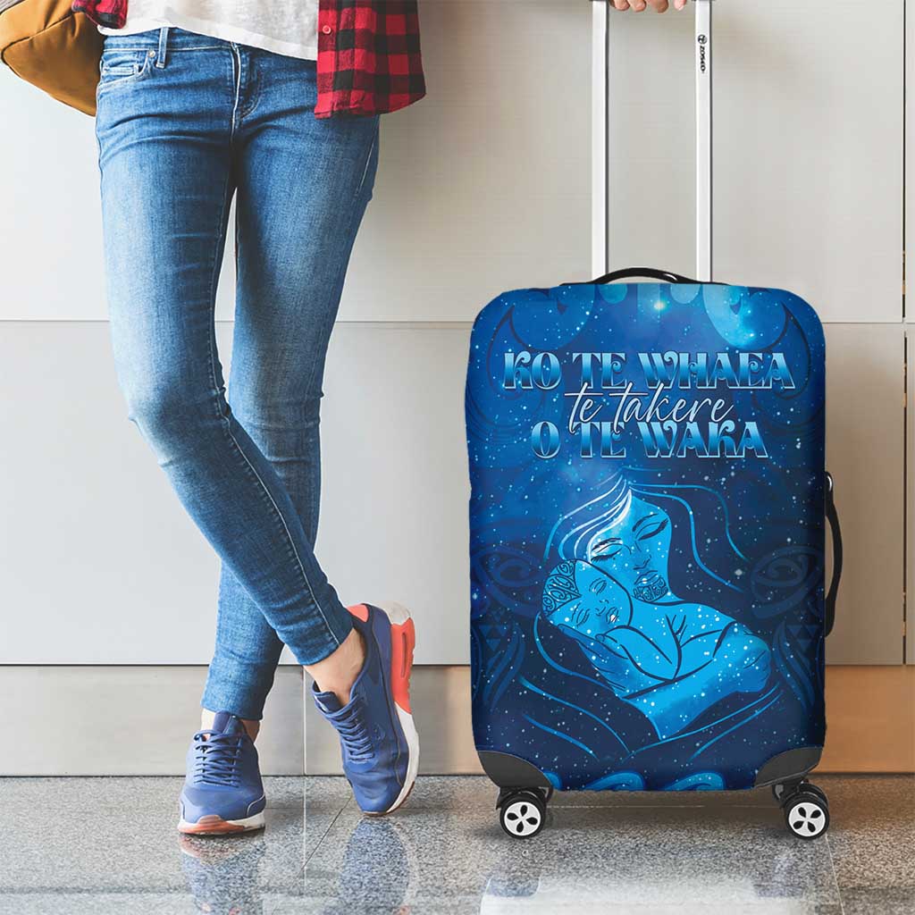 New Zealand Mother's Day Luggage Cover Ko Te Whaea Te Takere O Te Waka