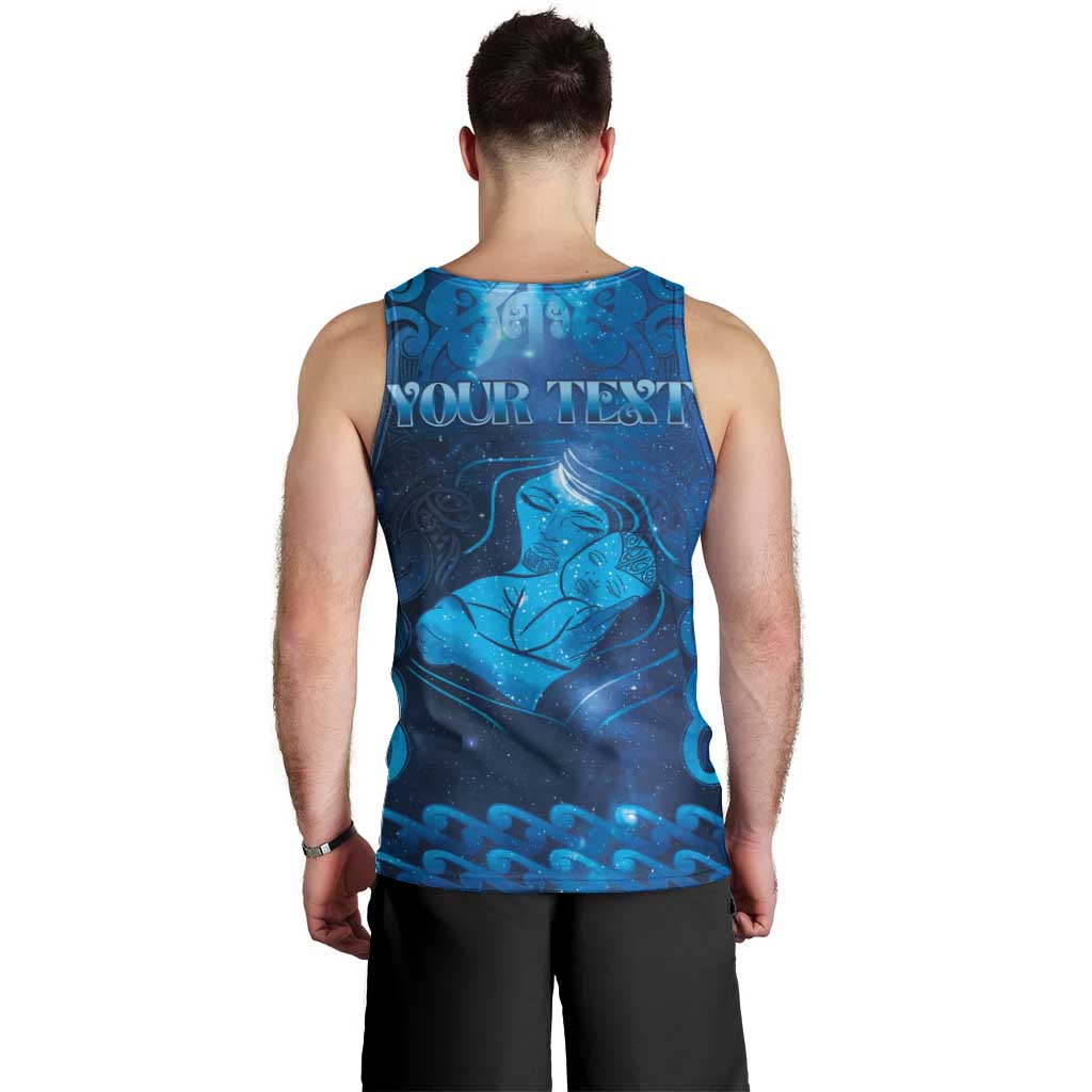 Personalised New Zealand Mother's Day Men Tank Top Ko Te Whaea Te Takere O Te Waka