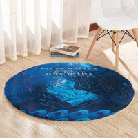 New Zealand Mother's Day Round Carpet Ko Te Whaea Te Takere O Te Waka