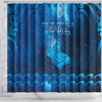 New Zealand Mother's Day Shower Curtain Ko Te Whaea Te Takere O Te Waka