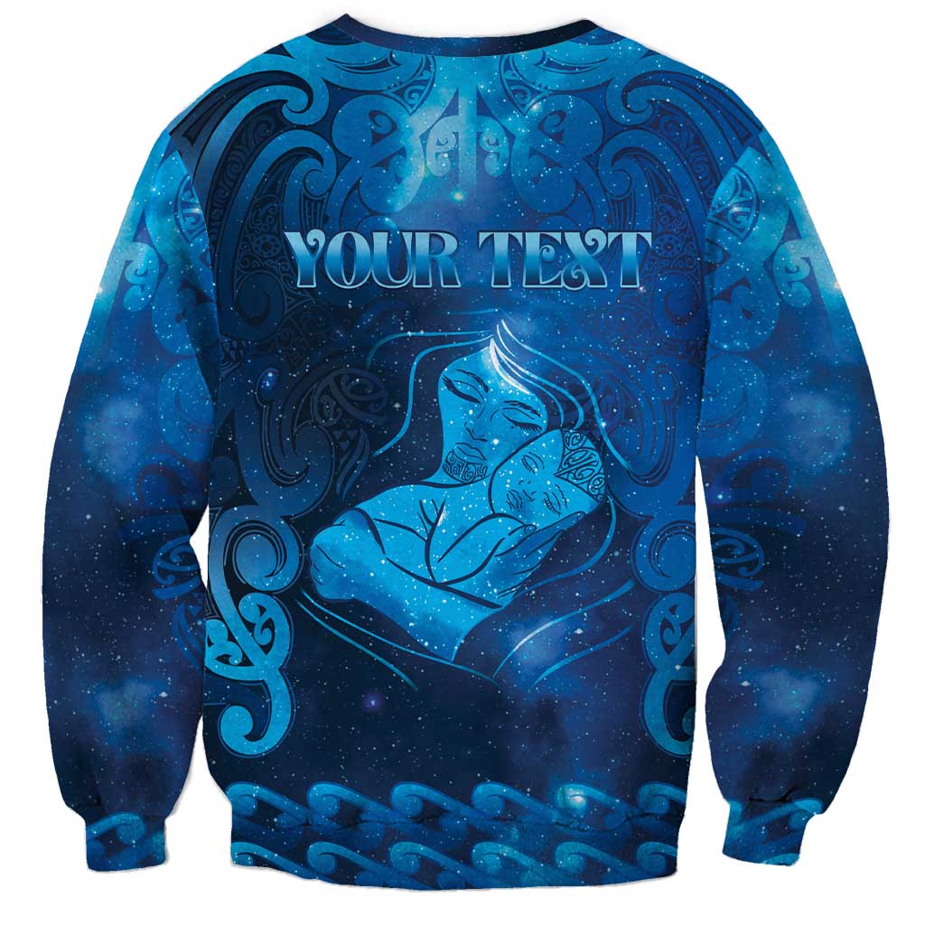 Personalised New Zealand Mother's Day Sweatshirt Ko Te Whaea Te Takere O Te Waka
