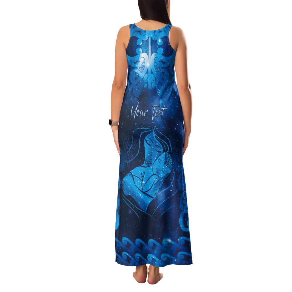 Personalised New Zealand Mother's Day Tank Maxi Dress Ko Te Whaea Te Takere O Te Waka