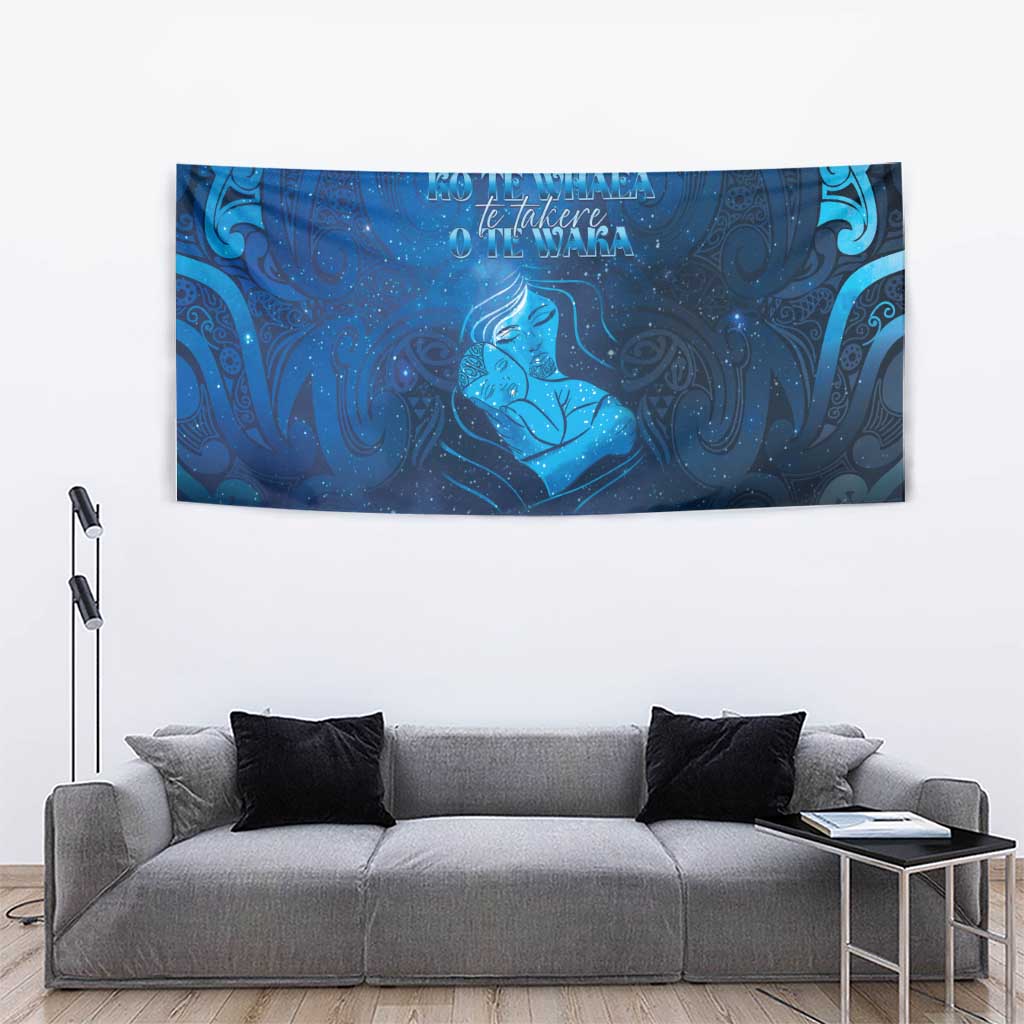 New Zealand Mother's Day Tapestry Ko Te Whaea Te Takere O Te Waka